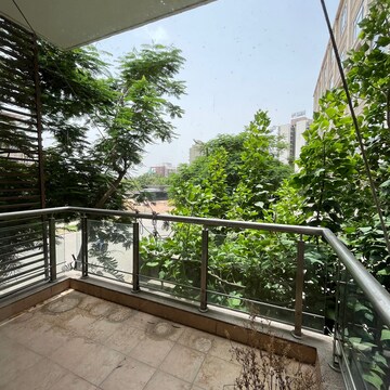 Balcony in 3 BHK Apartment at Adani Samsara, Sector 60 – for Rent