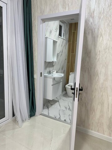 Bathroom in 3 BHK Builder Floor at Miyapur – for Sale