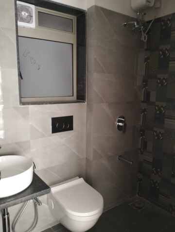 Bathroom in 1 BHK Apartment at Hiranandani Highland, Powai – for Rent