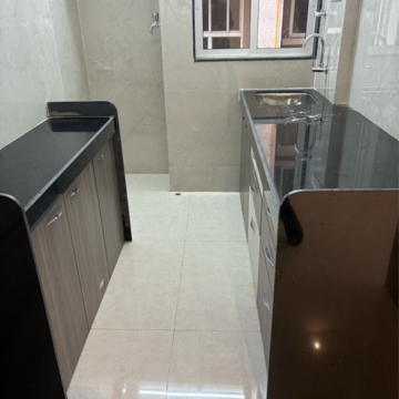 Kitchen in 1 BHK Apartment at Mohite Marvel, Tps Colony – for Rent
