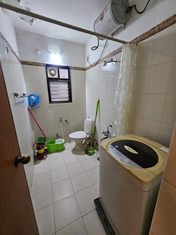 Bathroom in 3 BHK Apartment at Kumar Presidency, Koregaon Park – for Rent