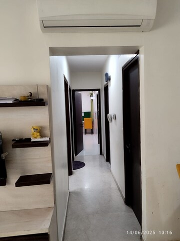 Building Lobby in 2 BHK Apartment at Harmony Signature Towers, Owale – for Rent