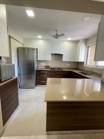 Kitchen in 3 BHK Apartment at Hiranandani Gardens Golden Oak, Powai – for Sale