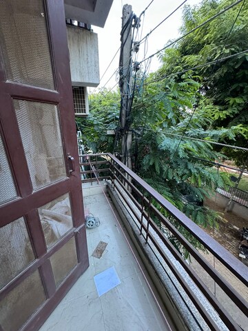 Balcony in 3 BHK Apartment at Niti Khand I – for Rent
