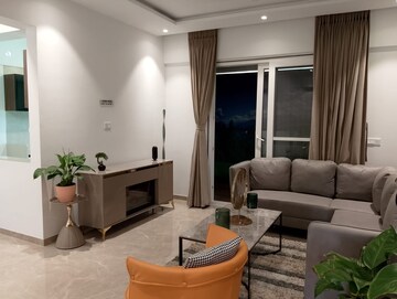 Living Room in 3 BHK Apartment at Niti Khand I – for Rent