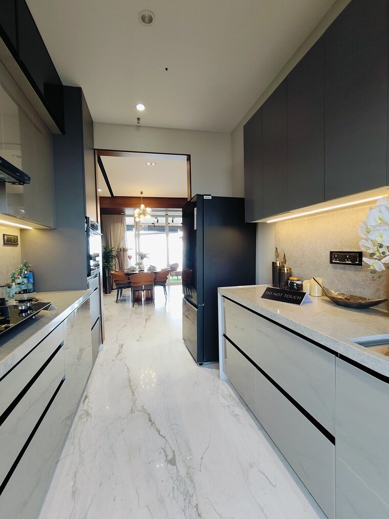 Kitchen, ruparel-jewel 3 Bedroom 1076 Sq.Ft. Apartment In Wadala Mumbai 8839561