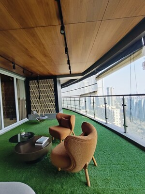 Balcony in 3 BHK Apartment at Ruparel Jewel, Wadala – for Sale