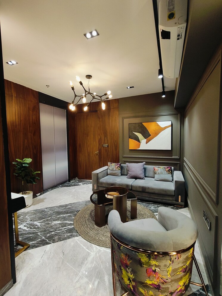 Living Room, ruparel-jewel 3 Bedroom 1076 Sq.Ft. Apartment In Wadala Mumbai 8839561