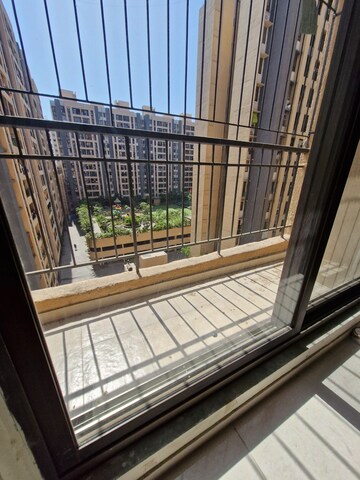 Balcony in 2 BHK Apartment at Rustomjee Virar Avenue L1 L2 And L4 Wing H, Virar West – for Rent