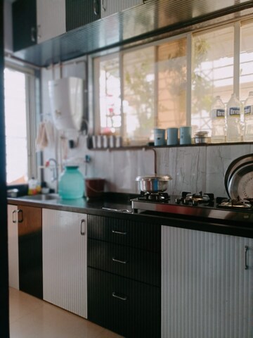Kitchen in 1 BHK Apartment at Karanjade – for Sale