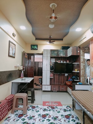 Living Room in 1 BHK Apartment at Karanjade – for Sale