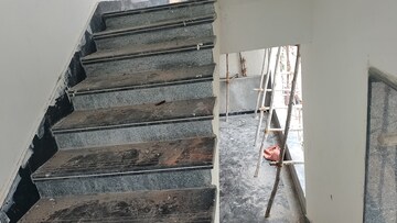 Staircase in 6 BHK Independent House at Chanda Nagar – for Sale