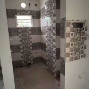 Bathroom in 2 BHK Apartment at Mohispota – for Sale