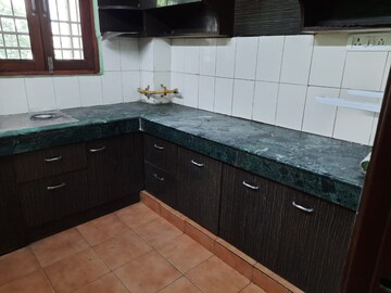 Kitchen in 1 RK Independent House at RWA Apartments, Sector 31 – for Rent