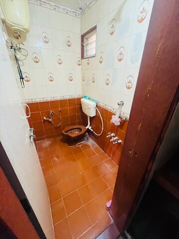 Bathroom in 2 BHK Apartment at Ghatlodia – for Rent