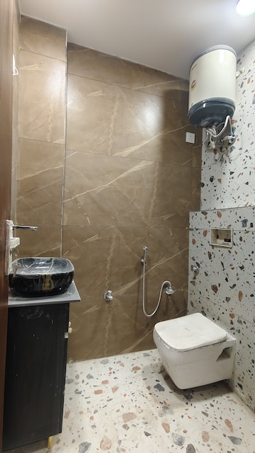 Bathroom in 2 BHK Builder Floor at Kalkaji – for Sale