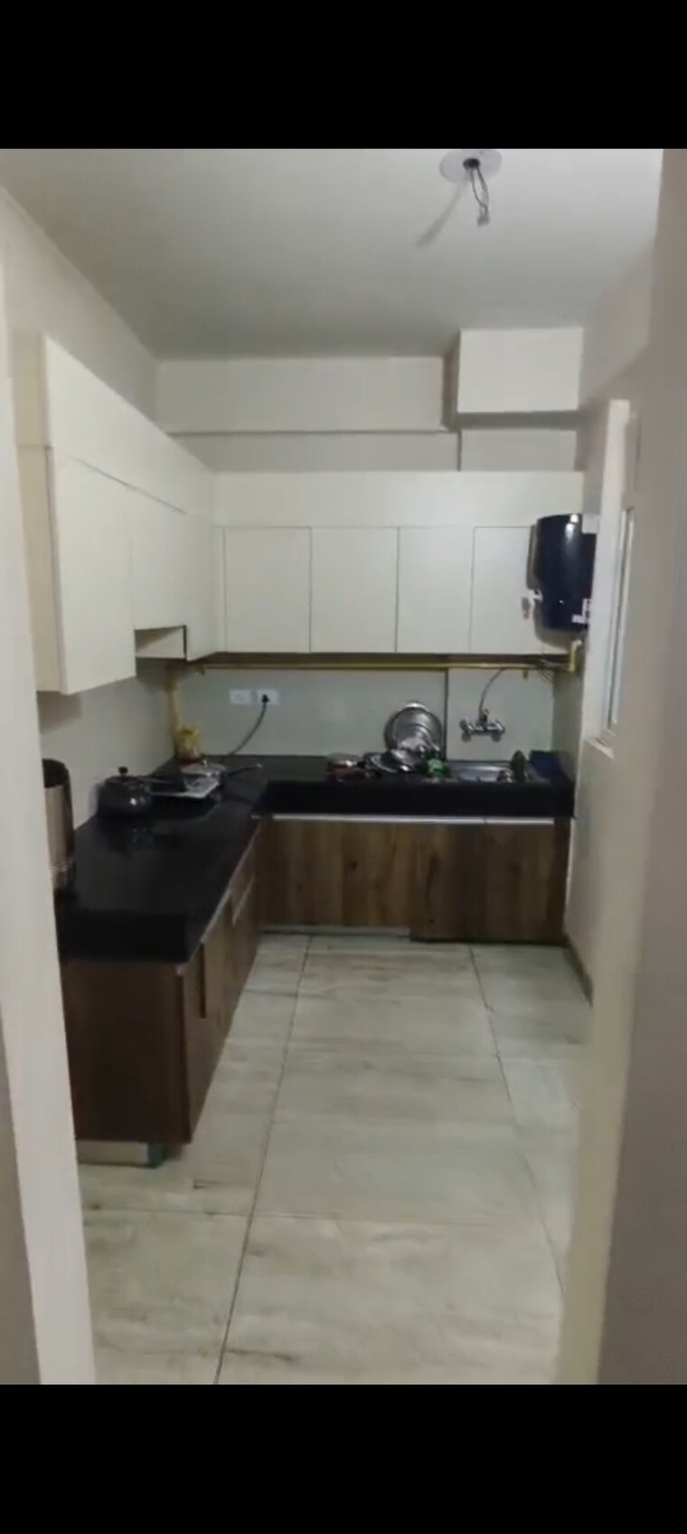 Kitchen, wave-executive-floors 2 Bedroom 900 Sq.Ft. Apartment In Wave City Ghaziabad 8839724