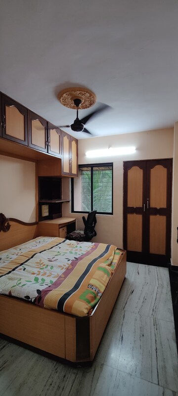 Bedroom in 2 BHK Apartment at Puraniks Kanchanpushp Complex, Kavesar – for Rent