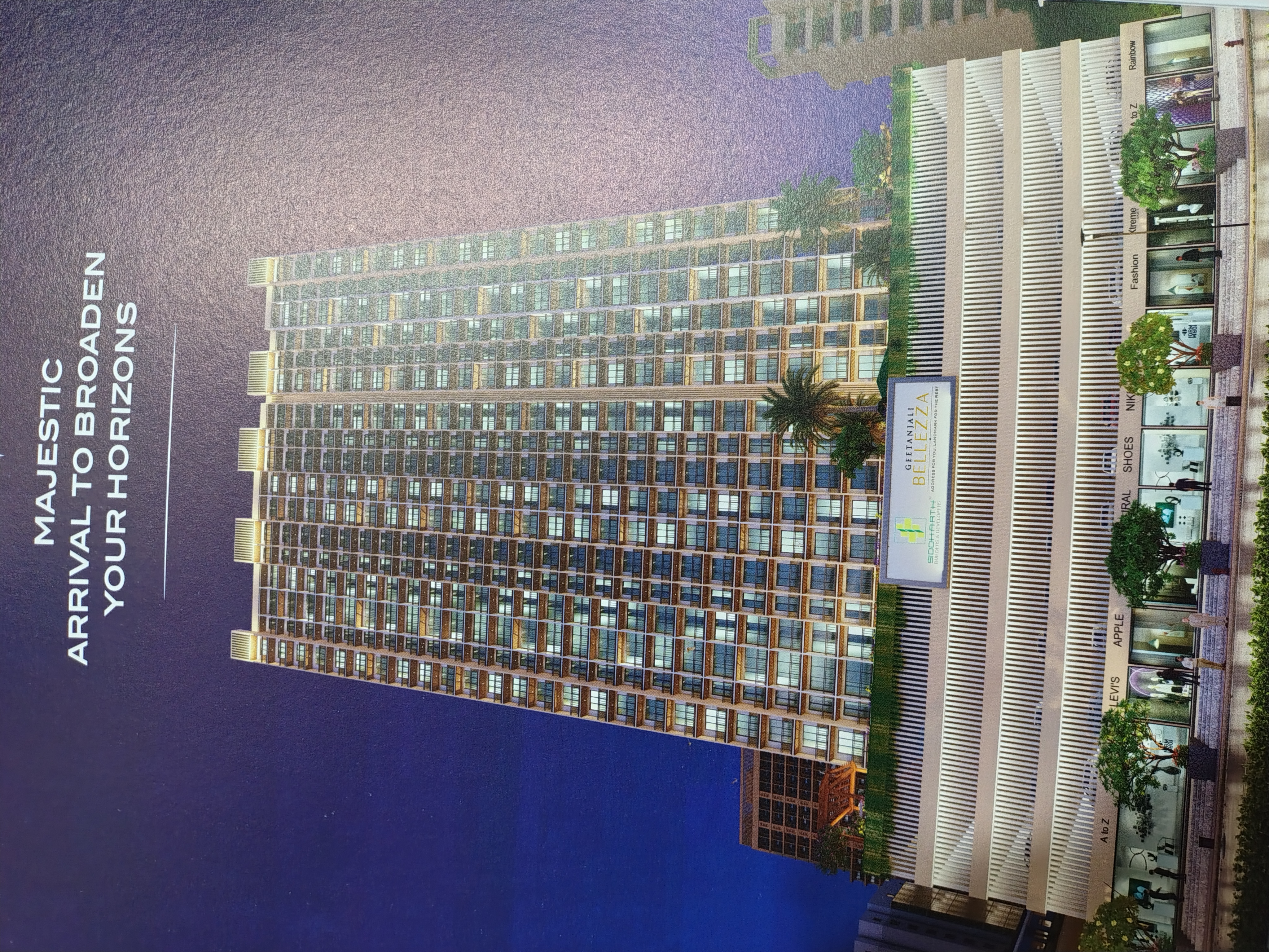 2 BHK 980 Sq.Ft. Apartment in Siddharth Geetanjali Bellezza