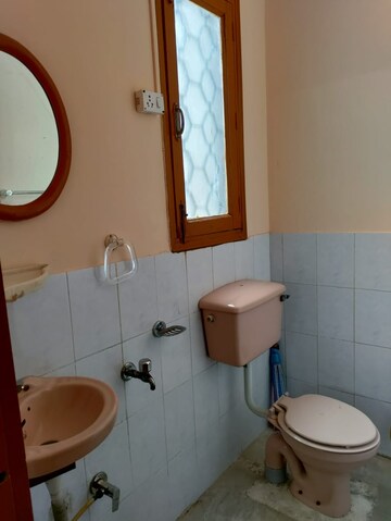 Bathroom in 1 RK Apartment at Lord Mahavira Apartment, Sector 29 – for Rent