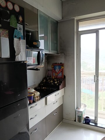 Kitchen in 1 BHK Apartment at Puraniks Tokyo Bay, Kasarvadavali – for Rent