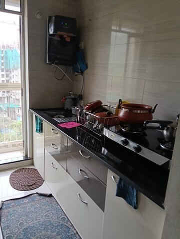 Kitchen in 1 BHK Apartment at Puraniks Tokyo Bay, Kasarvadavali – for Rent