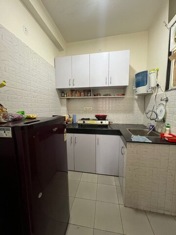 Kitchen in 1 RK Independent House at RWA Apartments Sector 19, Sector 19 – for Rent