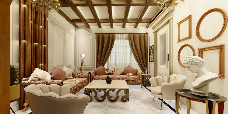 Living Room, eldeco-ballads-of-bliss 2.5 Bedroom 1550 Sq.Ft. Apartment In Sector 22d Yamuna Expressway Greater Noida 8839826