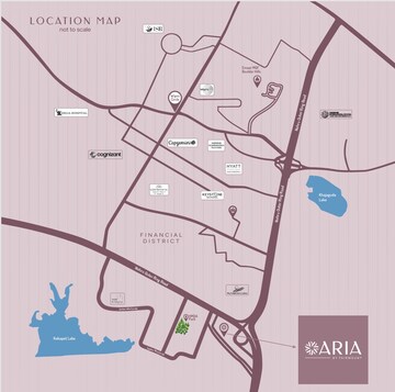  Office Space – Map Location View at Kokapet - for Sale