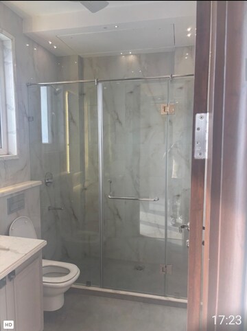 Bathroom in 4 BHK Builder Floor at Palam Vihar – for Rent