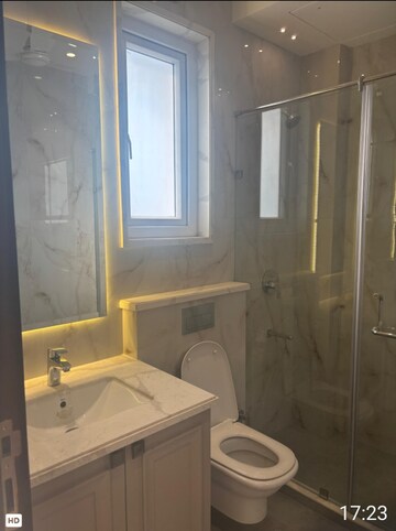 Bathroom in 4 BHK Builder Floor at Palam Vihar – for Rent