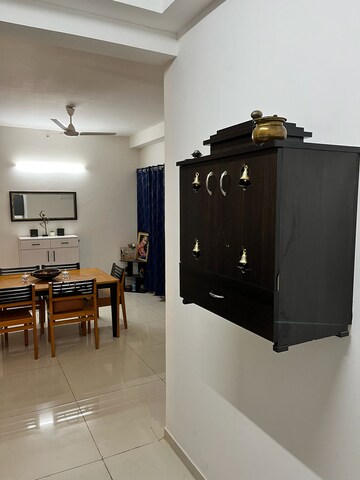 Furnished Amenities in 3 BHK Apartment at L&T Raintree Boulevard, Hebbal – for Rent