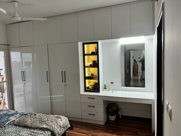 Kitchen in 3 BHK Apartment at L&T Raintree Boulevard, Hebbal – for Rent