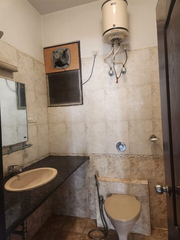 Bathroom in 3 BHK Apartment at Langford Court, Langford Town – for Rent