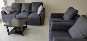 Living Room in 3 BHK Apartment at Mantri Manyata Lithos, Thanisandra – for Rent