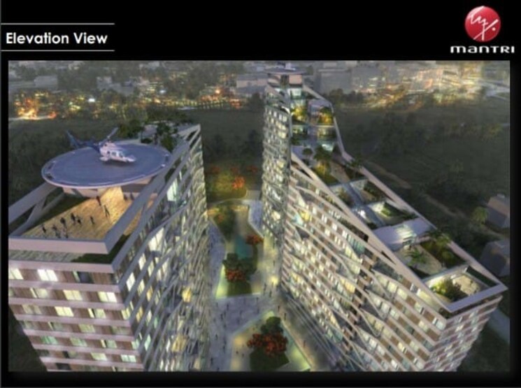 Exterior View, mantri-manyata-lithos 3 Bedroom 1740 Sq.Ft. Apartment In Thanisandra Bangalore 8839880