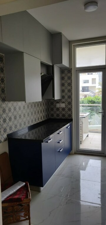 Kitchen in 3 BHK Apartment at Mantri Manyata Lithos, Thanisandra – for Rent