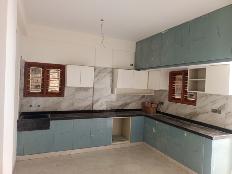 Kitchen, confident-aries 2 Bedroom 1600 Sq.Ft. Builder Floor In Sarjapur Bangalore 8839912