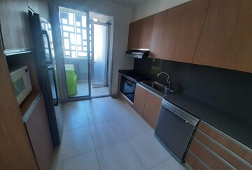 Kitchen in 3 BHK Apartment at Parikh Pearl Apartment, Andheri West – for Rent