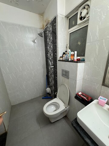 Bathroom in 2 BHK Apartment at Lodha Fiorenza, Goregaon East – for Rent