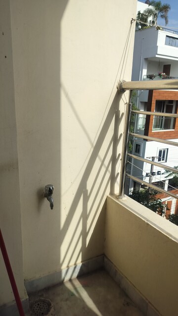Balcony in 3 BHK Apartment at Jubilee Hills – for Rent