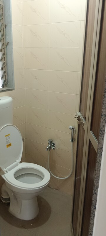 Bathroom in 1 BHK Apartment at Bageshri CHS, Goregaon East – for Rent