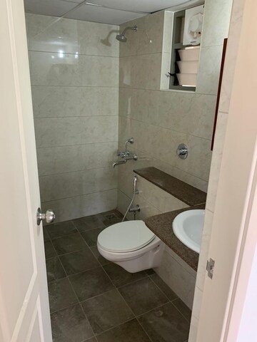 Bathroom in 3 BHK Apartment at Goyal and Co Orchid Greens, Kannur – for Rent