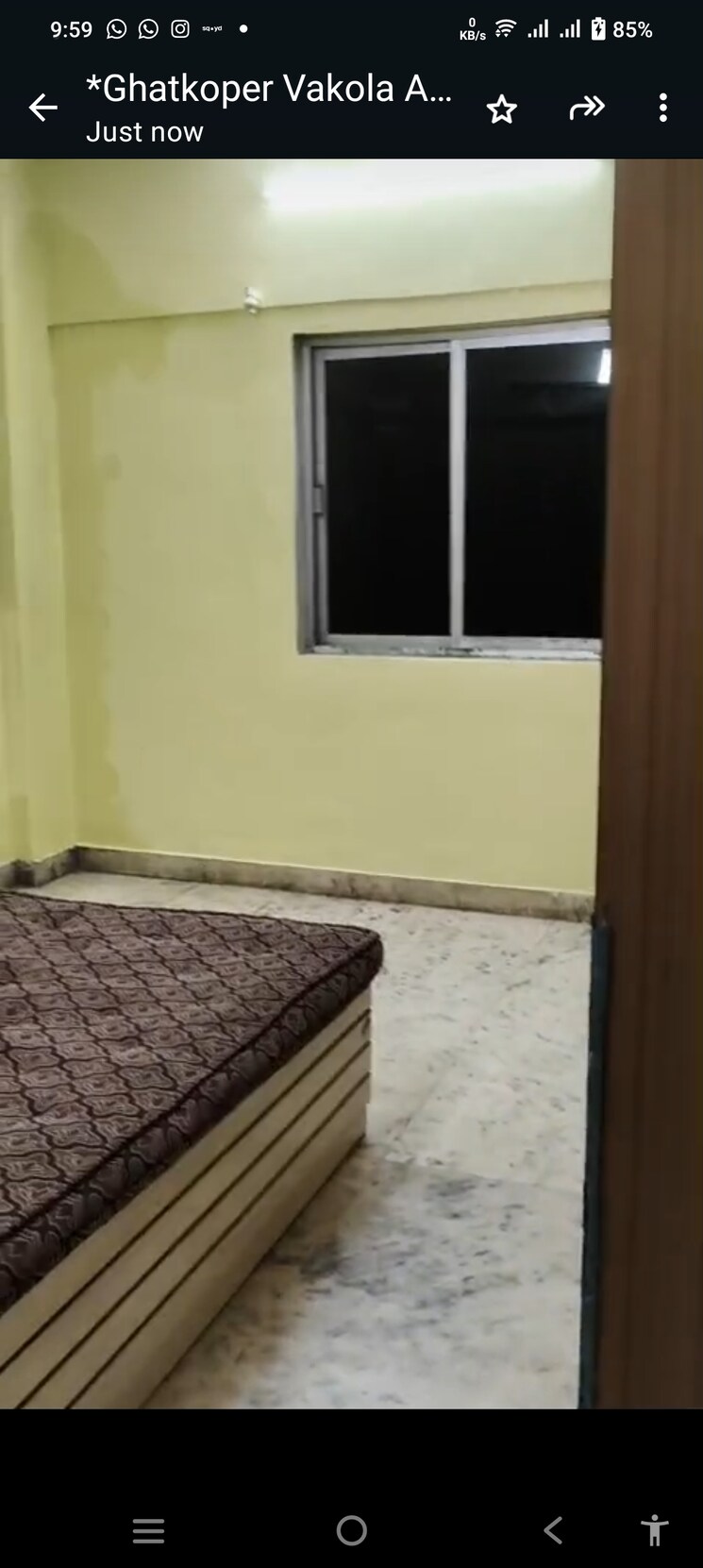 Bedroom, happy-house 2 Bedroom 700 Sq.Ft. Apartment In Vakola Mumbai 8839995