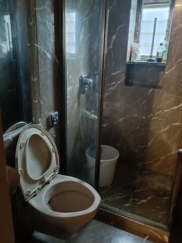 Bathroom in 2 BHK Apartment at Worli Naka – for Rent