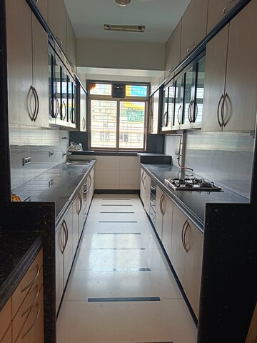 Kitchen in 2 BHK Apartment at Worli Naka – for Rent