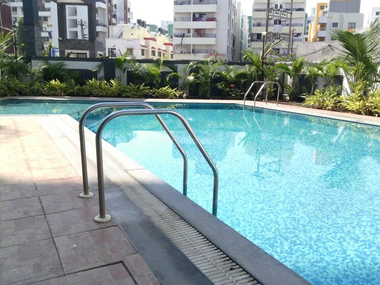 Swimming Pool, silver-oak 3 Bedroom 1950 Sq.Ft. Apartment In Kalyani Nagar Pune 8839910