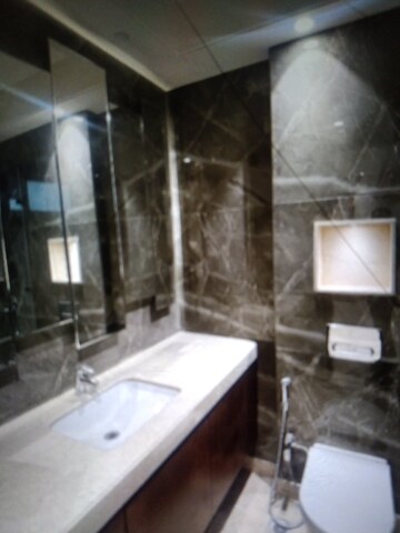 Bathroom in 3 BHK Builder Floor at Florence Nightingale Lane, Green Park – for Rent