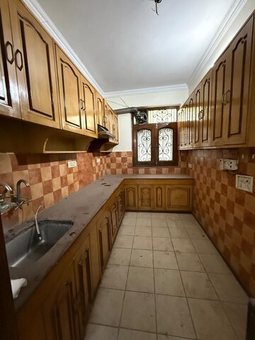 Kitchen in 2 BHK Builder Floor at Kalkaji – for Rent