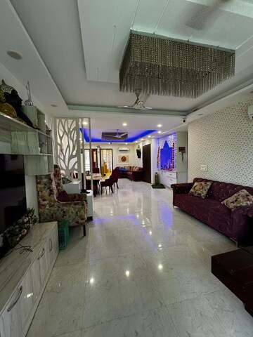 Living Room in 4 BHK Builder Floor at SS 100, Sector 49 – for Rent